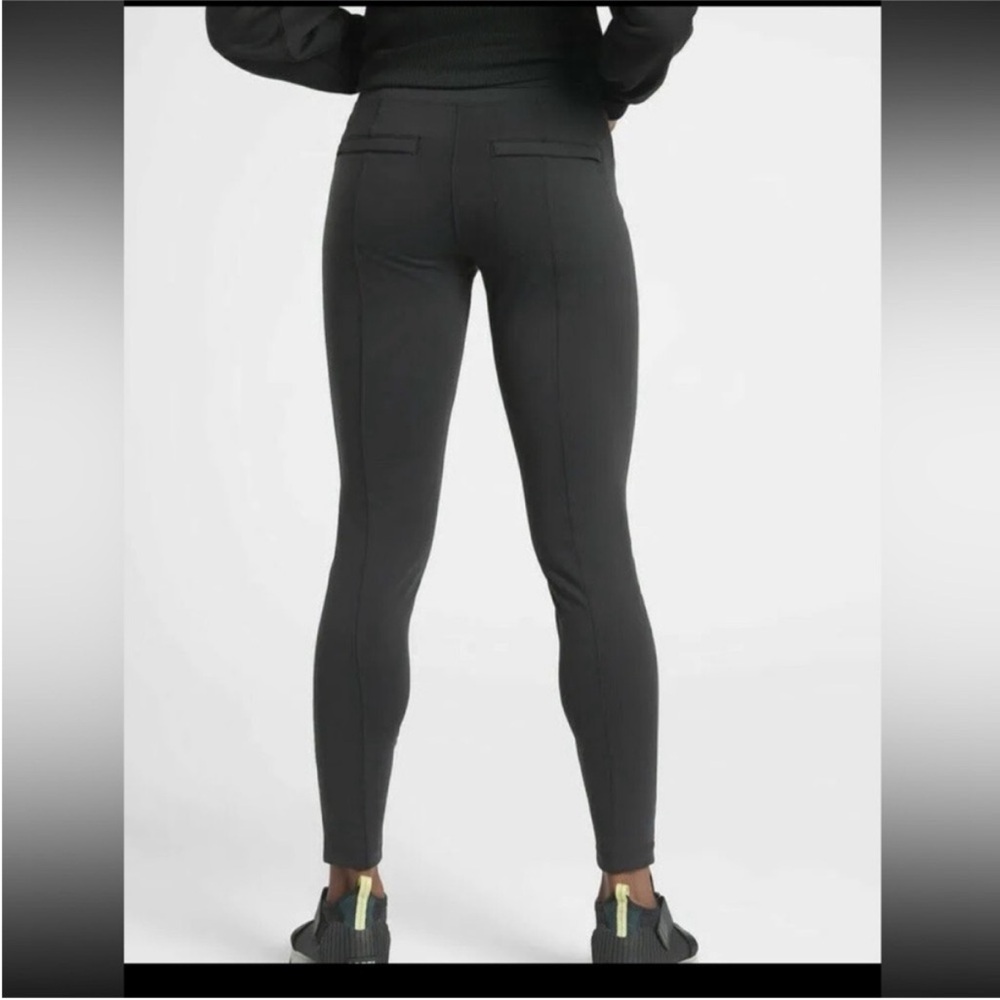 Athleta Delancy Shine Tight Black Legging Size M - Picture 3 of 9